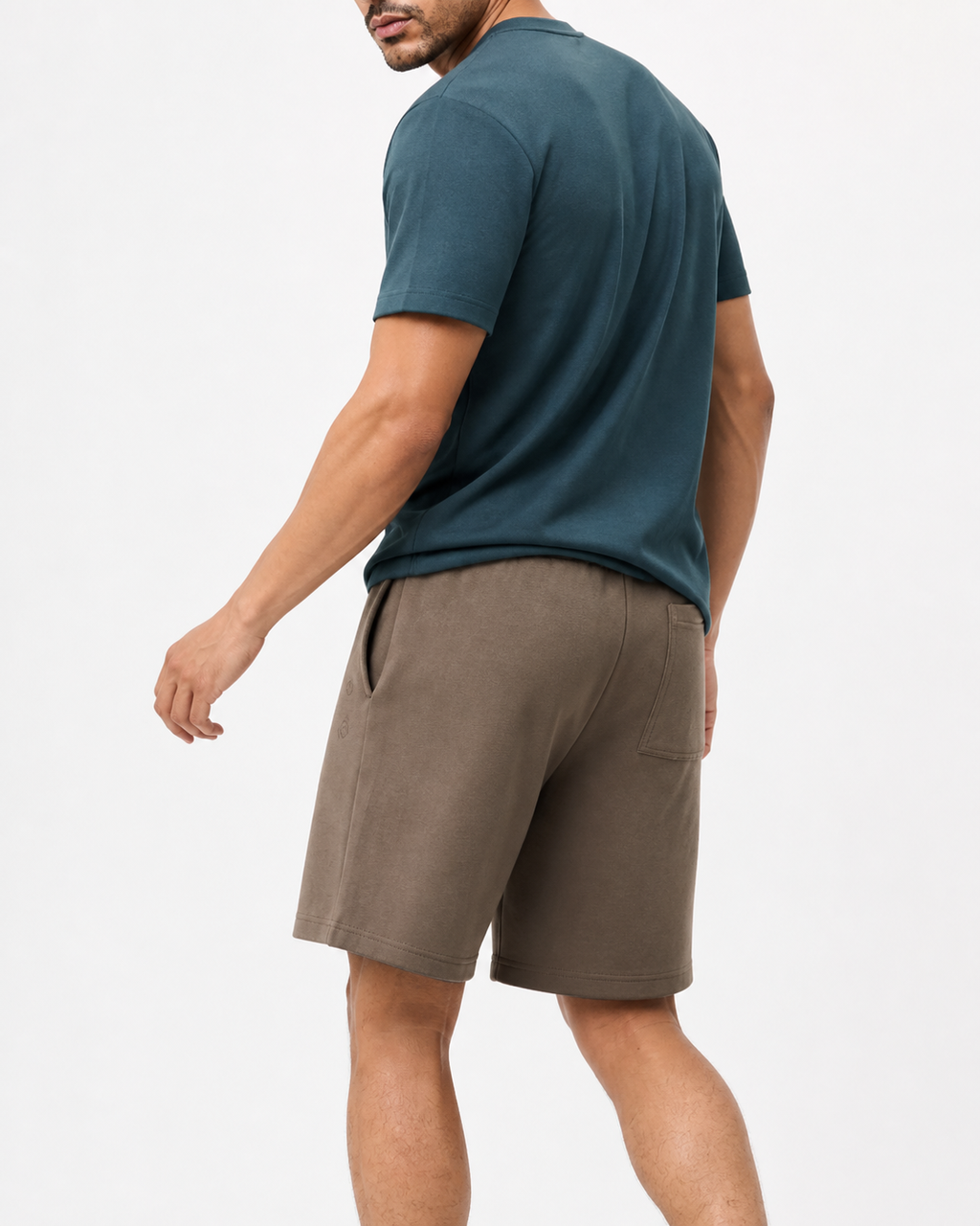 Men's Oversized Gym Shorts — 300GSM Heavy Fabric — product photo 4