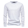 Long Sleeve Cotton Essential — men's cotton crew-neck long sleeve, view 7