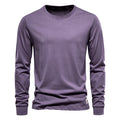 Long Sleeve Cotton Essential — men's cotton crew-neck long sleeve, view 6