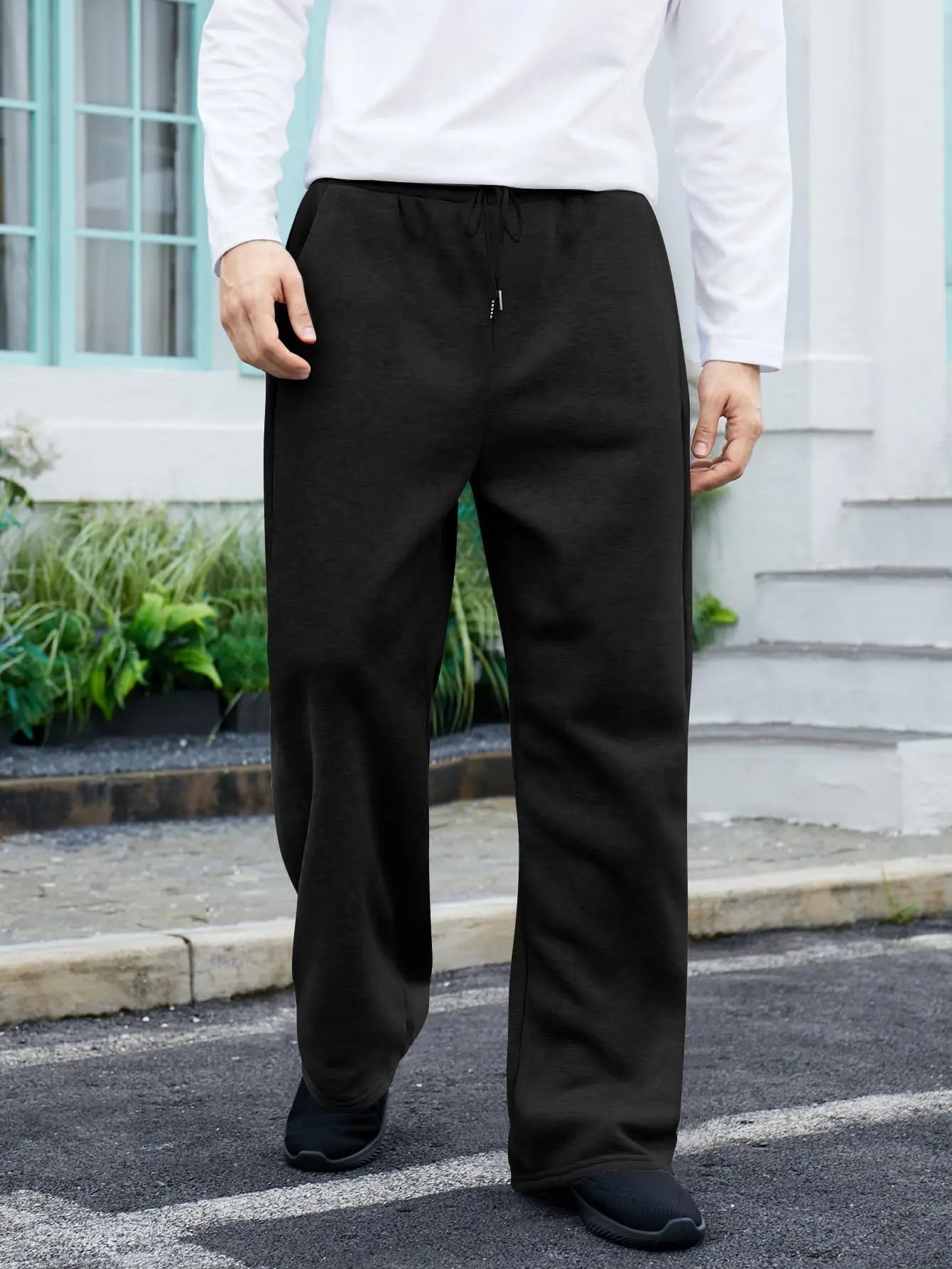 Wide-Leg Sweatpants, product photo