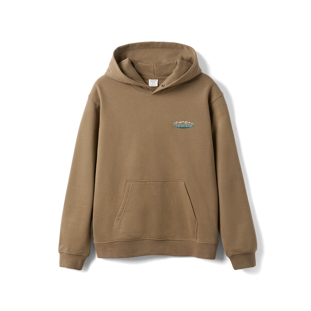 Oversized Mountain Fleece Hoodie — detail view